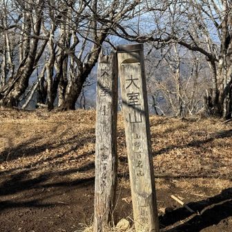 大室山山頂です！