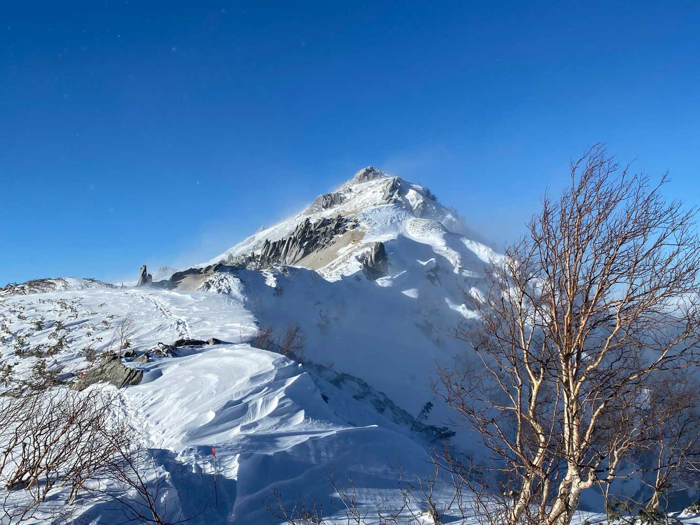 観音峠-有明山登山口-燕岳登山口-第1ベンチ-第2ベンチ- 往復コースの写真