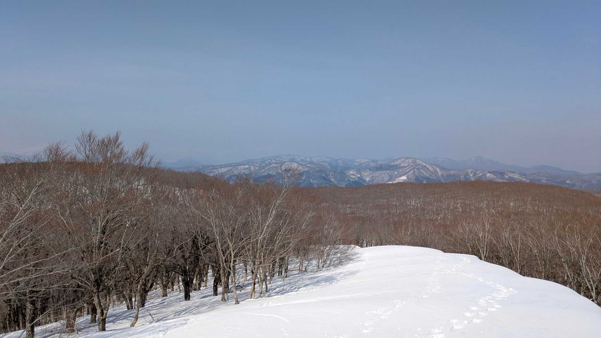 右奥：東根山