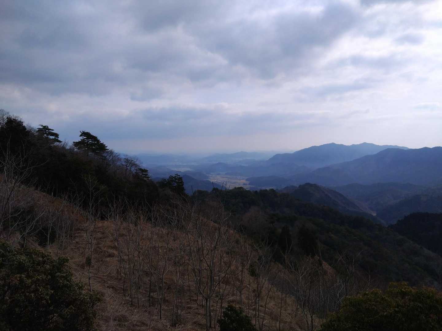 福知山市内方面。