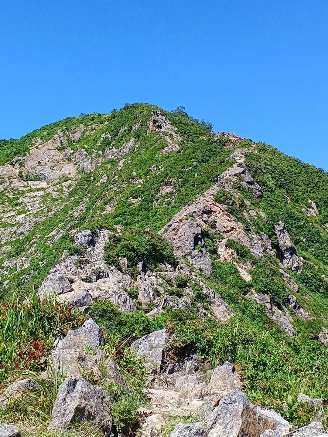 剣ケ峰から
まだ先は長い😅