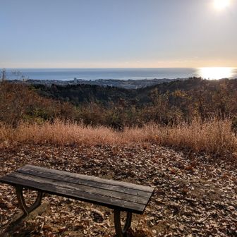 1座目  小木津山
日立市街＆太平洋
次なる羽黒山へ