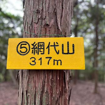 逆ルートで約1時間30分掛かり山頂に到着〜💦