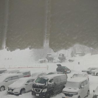 軒からがんばってる雪は
この後の地震で落ちた