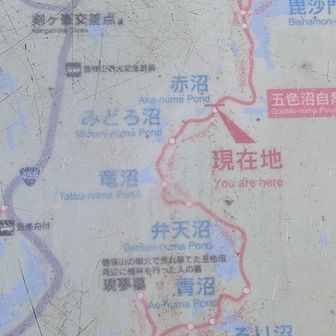 この赤岳がYAMAP画面にはなかった