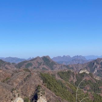 山頂からの景色
妙義山♪