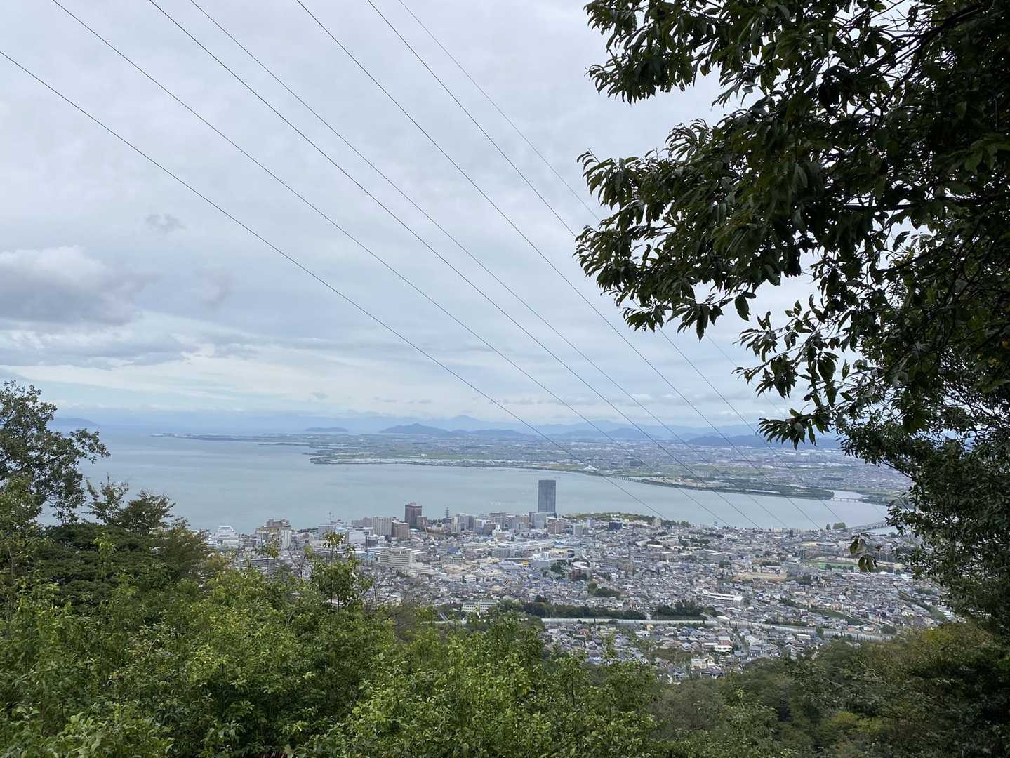 びわ湖と浜大津