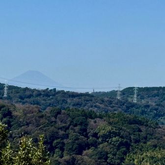 富士山🗻かすかに見えました♪