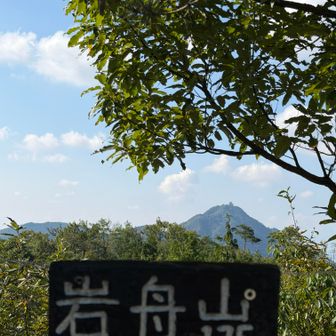 岩舟山と金華山