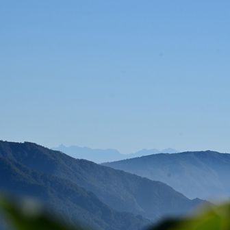 奥左端のとんがり
これはもしや‥‥槍ヶ岳では⁉️