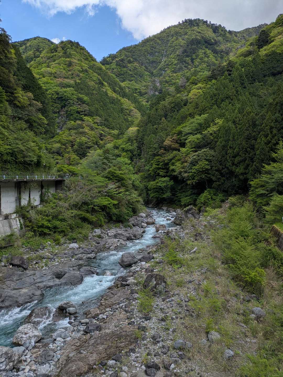 別府峡登山口-石立山 往復コースの写真