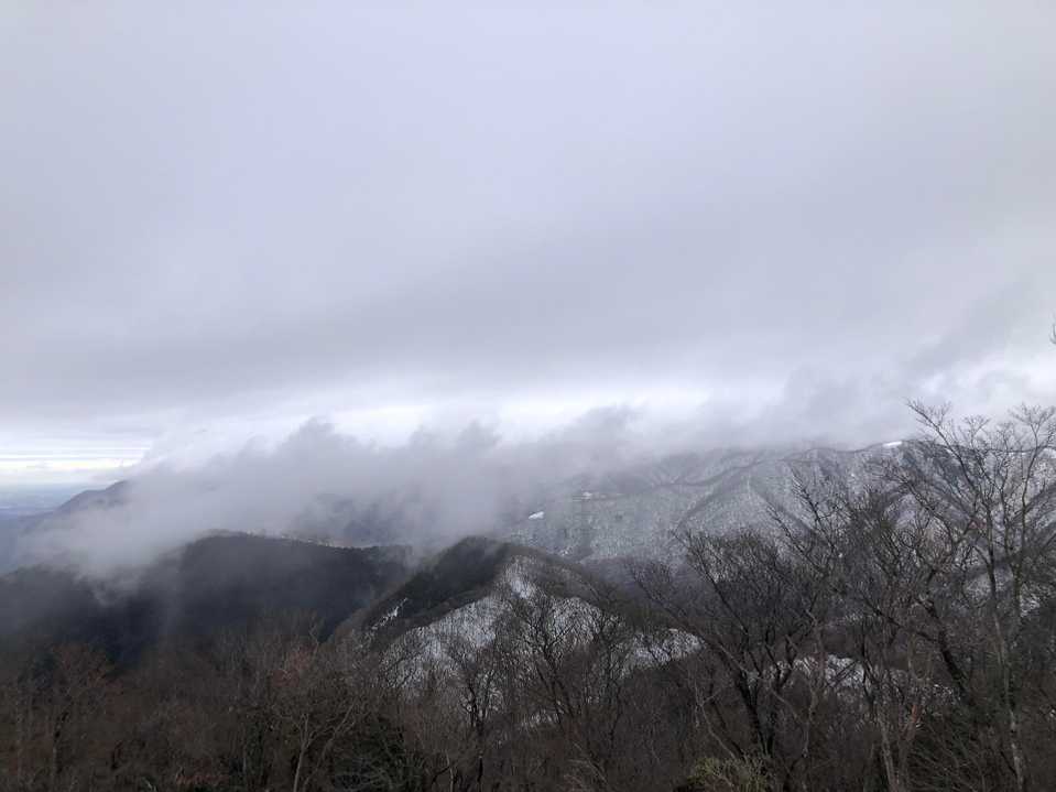藤原岳、御池岳はガス