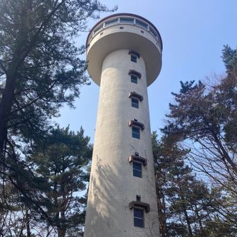 高館山△山頂の塔