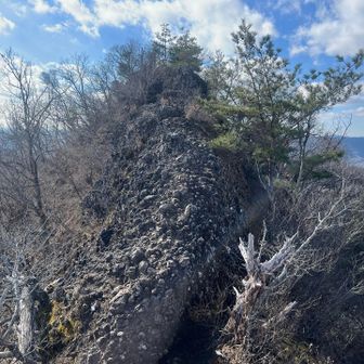 戻ります。ここだけ見ると戸隠山っぽい雰囲気。
