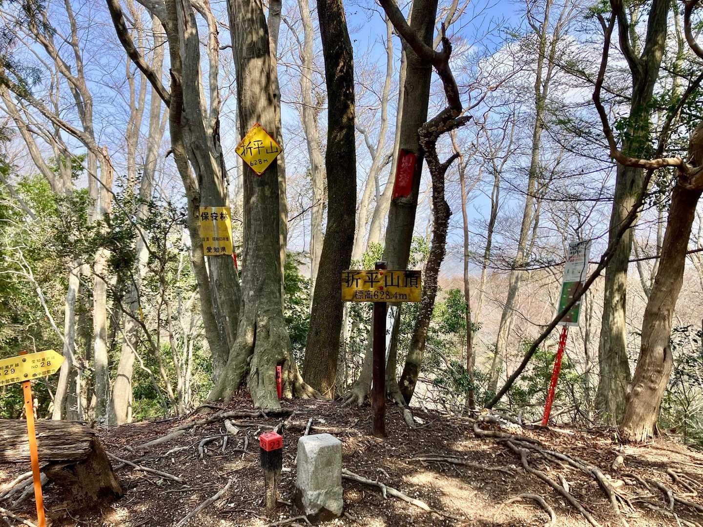 折平山頂に到着。少し休んで、天狗様に向かいます。