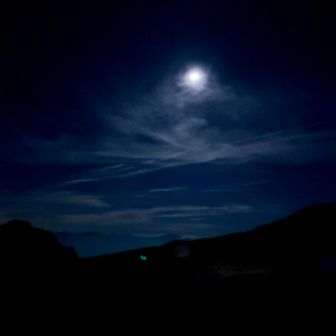 星空は期待出来ない明るい中秋の名月🌕