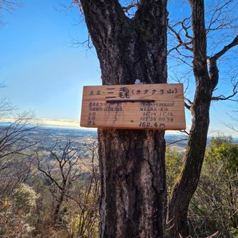 カタクリ山到着