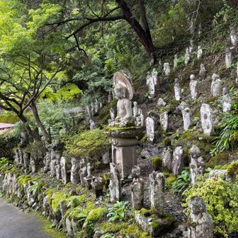 たくさんの石仏が印象的