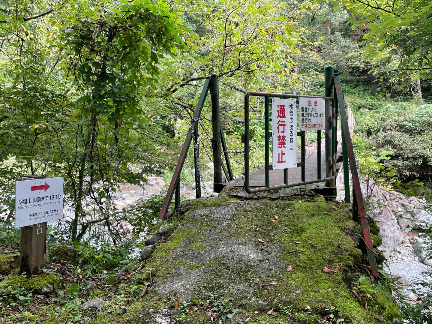 良く見る橋の看板