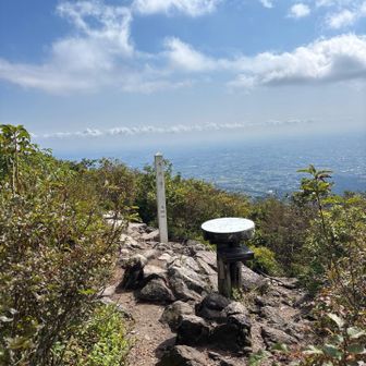 山頂です
