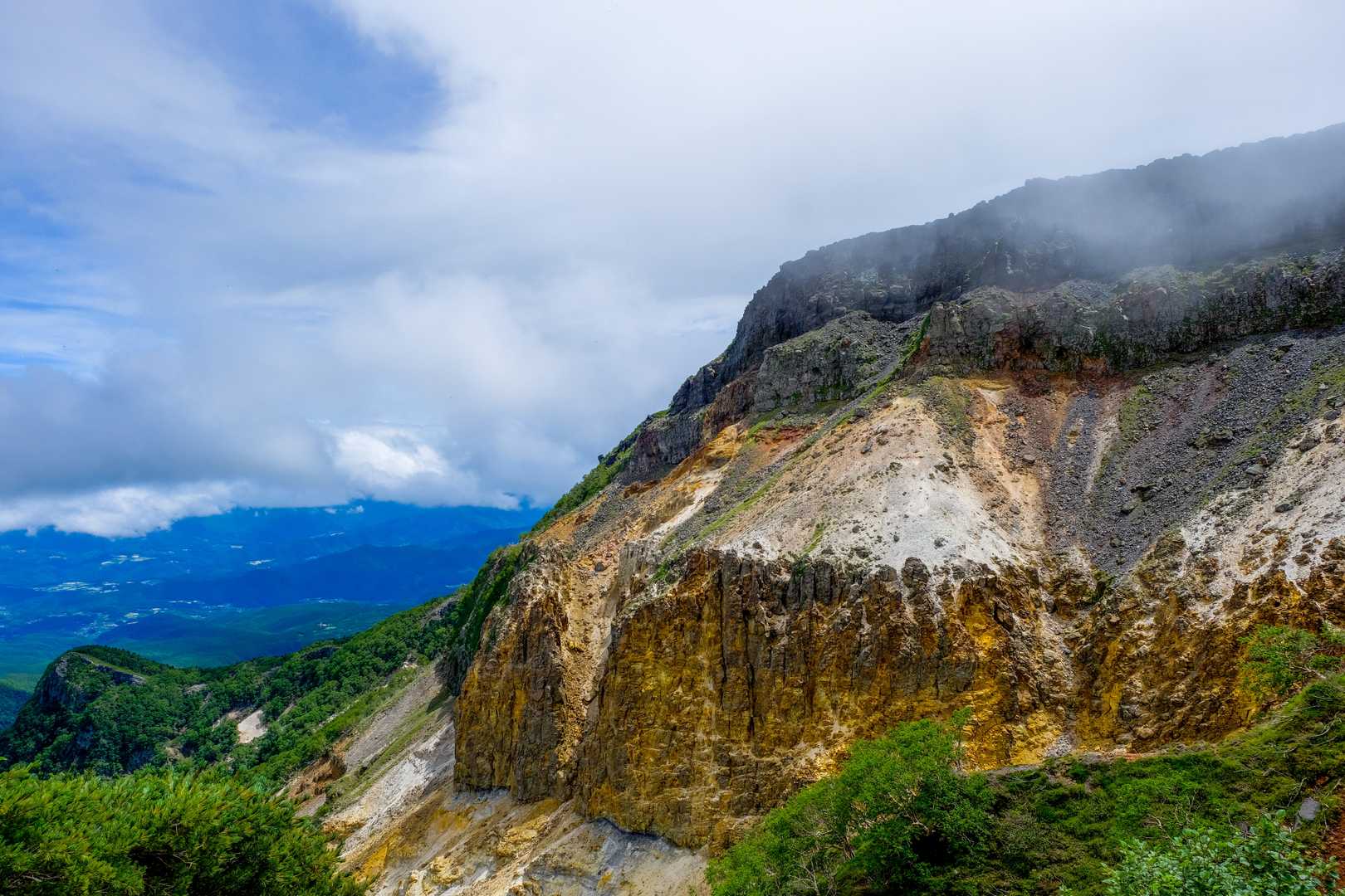 硫黄岳の写真