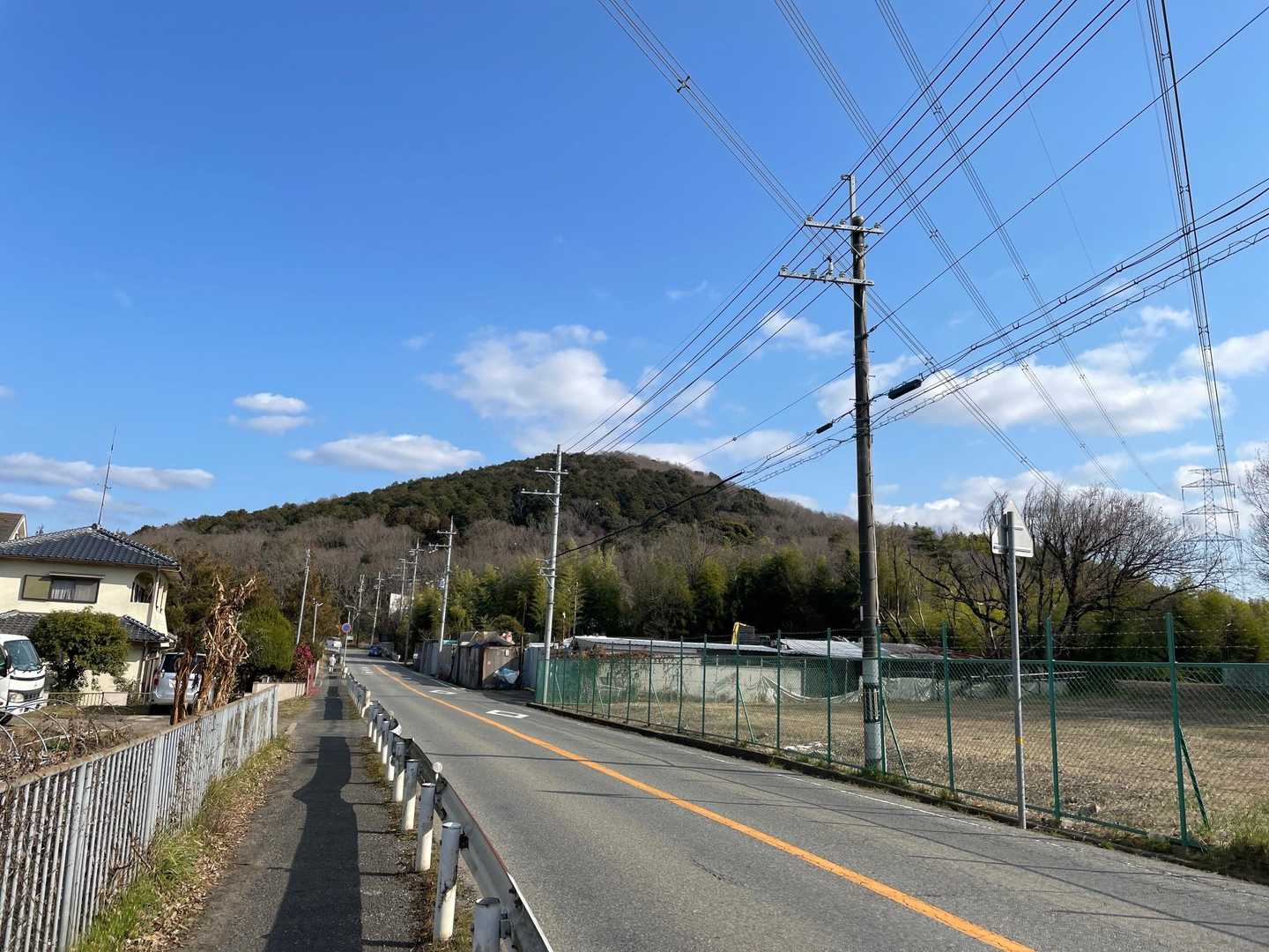 あれに見えるは雄岡山💖
