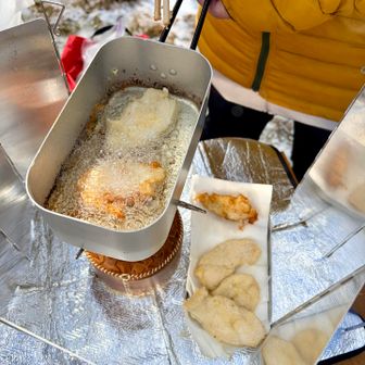 チャム子さんはメスティンで鶏天❣️