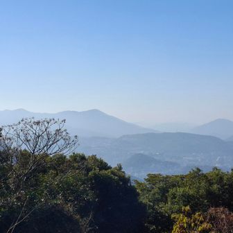 山頂からの眺め👀