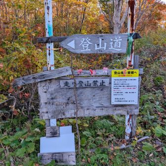 ここからシモフリ新道へ
出発〜