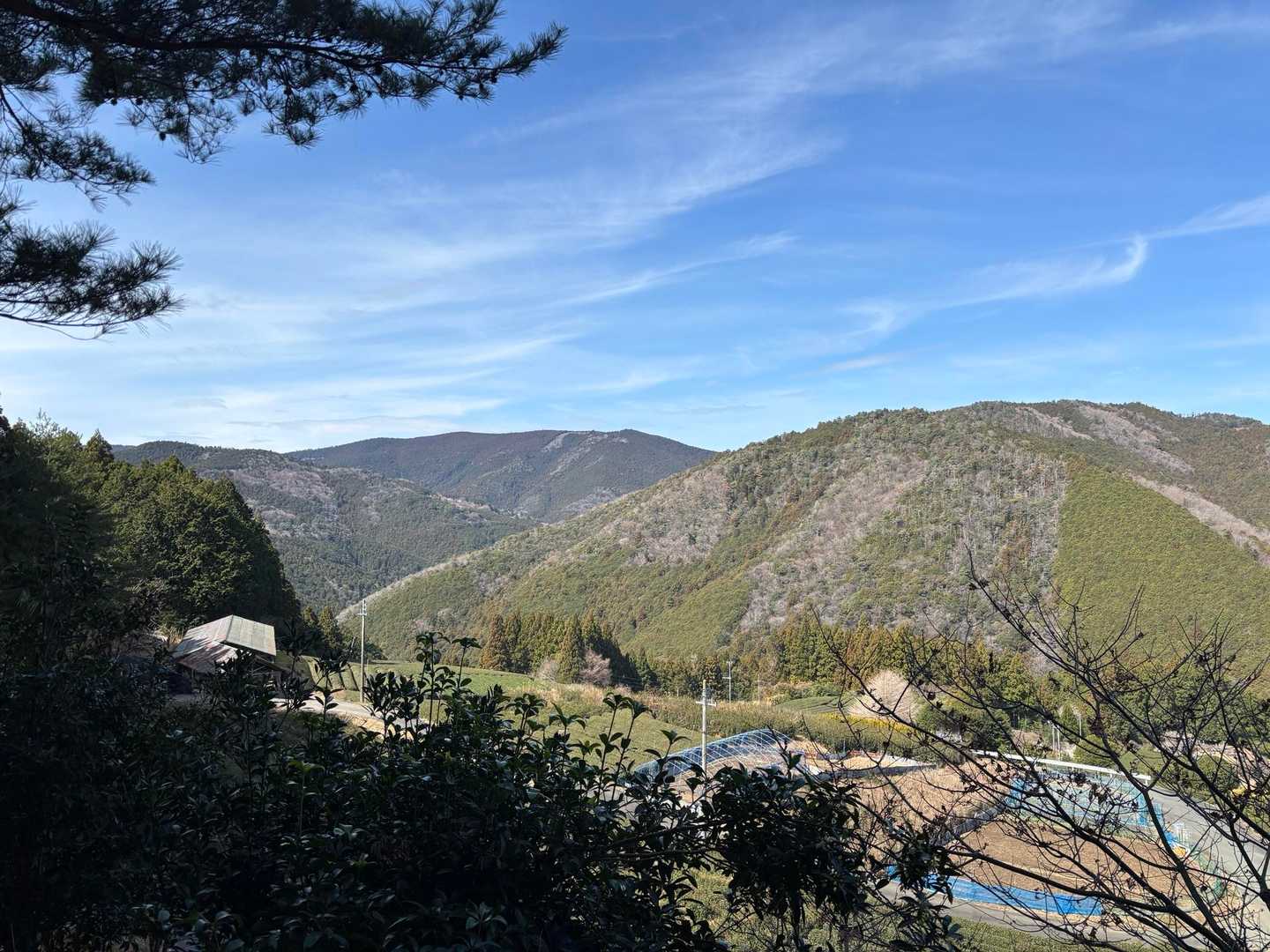 山が綺麗