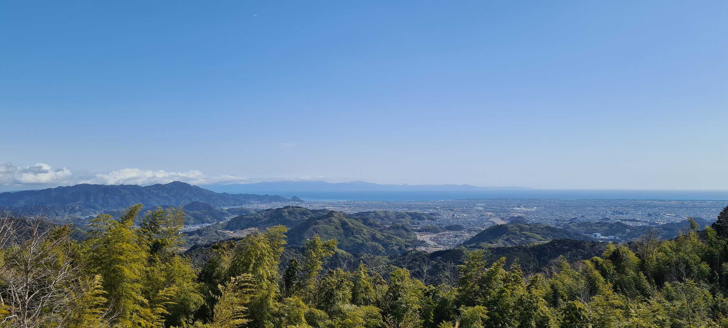 高草山や、万観峰、伊豆半島が見え
いい眺め♪♪♪