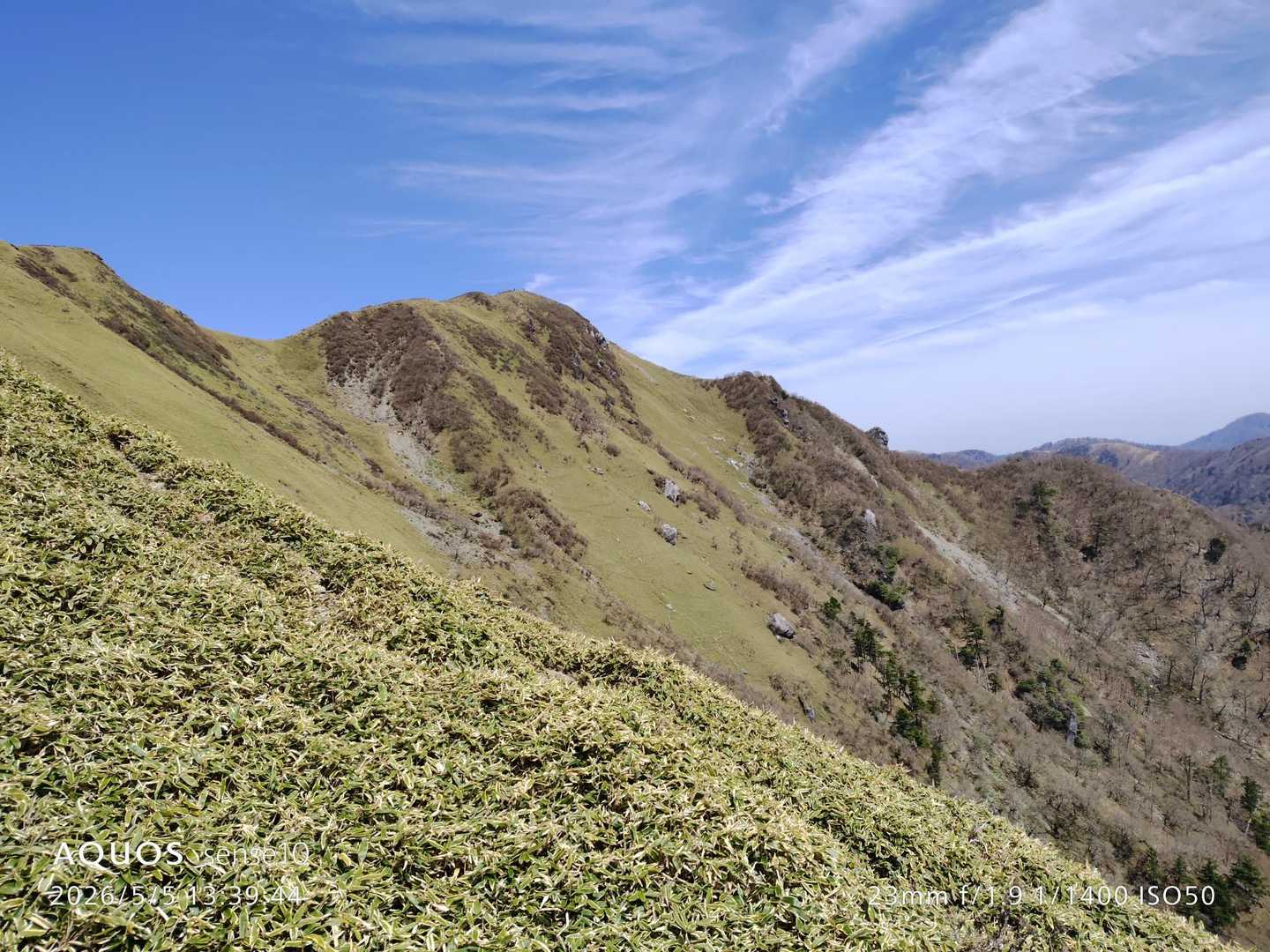 名頃登山口-ダケモミの丘-三嶺-西熊山 往復コースの写真