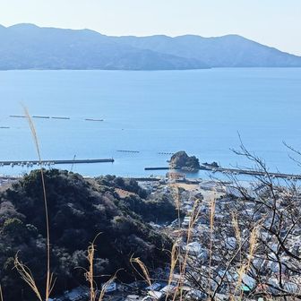 ほんとに穏やかな海です
向こうに伊豆半島

奥駿河パノラマ台から

