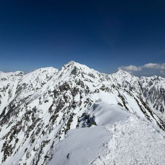 ジャンダルムへの道、怖すぎる🥶