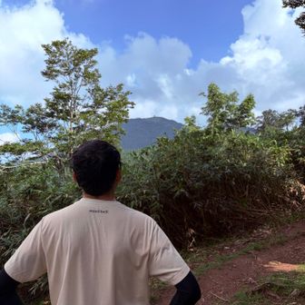 頂上が見えてきた