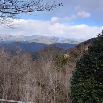 南アルプス深南南部右から大札山〜
蕎麦粒山〜高塚山〜竜馬岳〜岩岳山
〜京丸山〜ボンジ山〜竜頭山までのパノラマ先に📷良かった