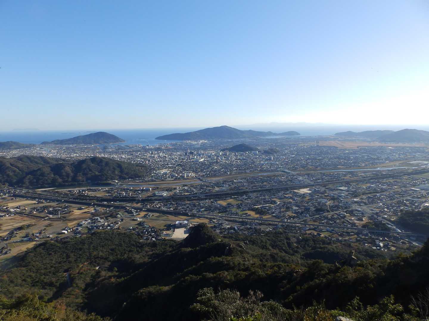 勝坂コース登山口-右田ヶ岳 往復コースの写真