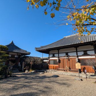 飛鳥寺本堂。