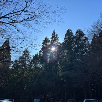 駐車場到着。いい疲れ。