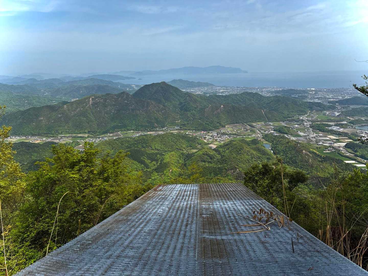 高平山 往復コースの写真
