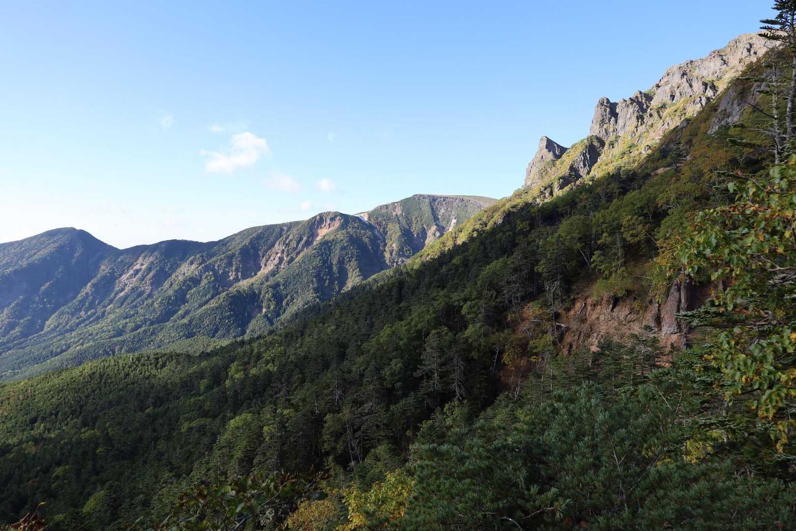 美濃戸口登山口-美濃戸登山口-地蔵ノ頭-赤岳 往復コースの写真