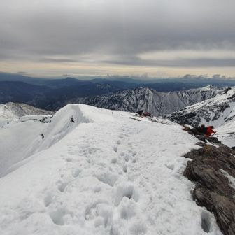 来た方向を振り返り♪