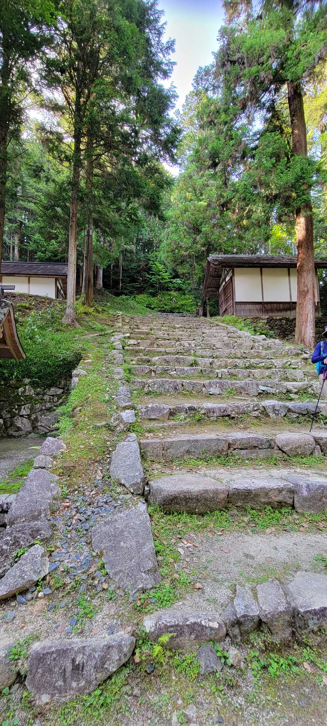 金大巌への登り道