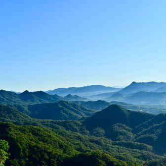 今日は霞んでないので山々も美しい😍