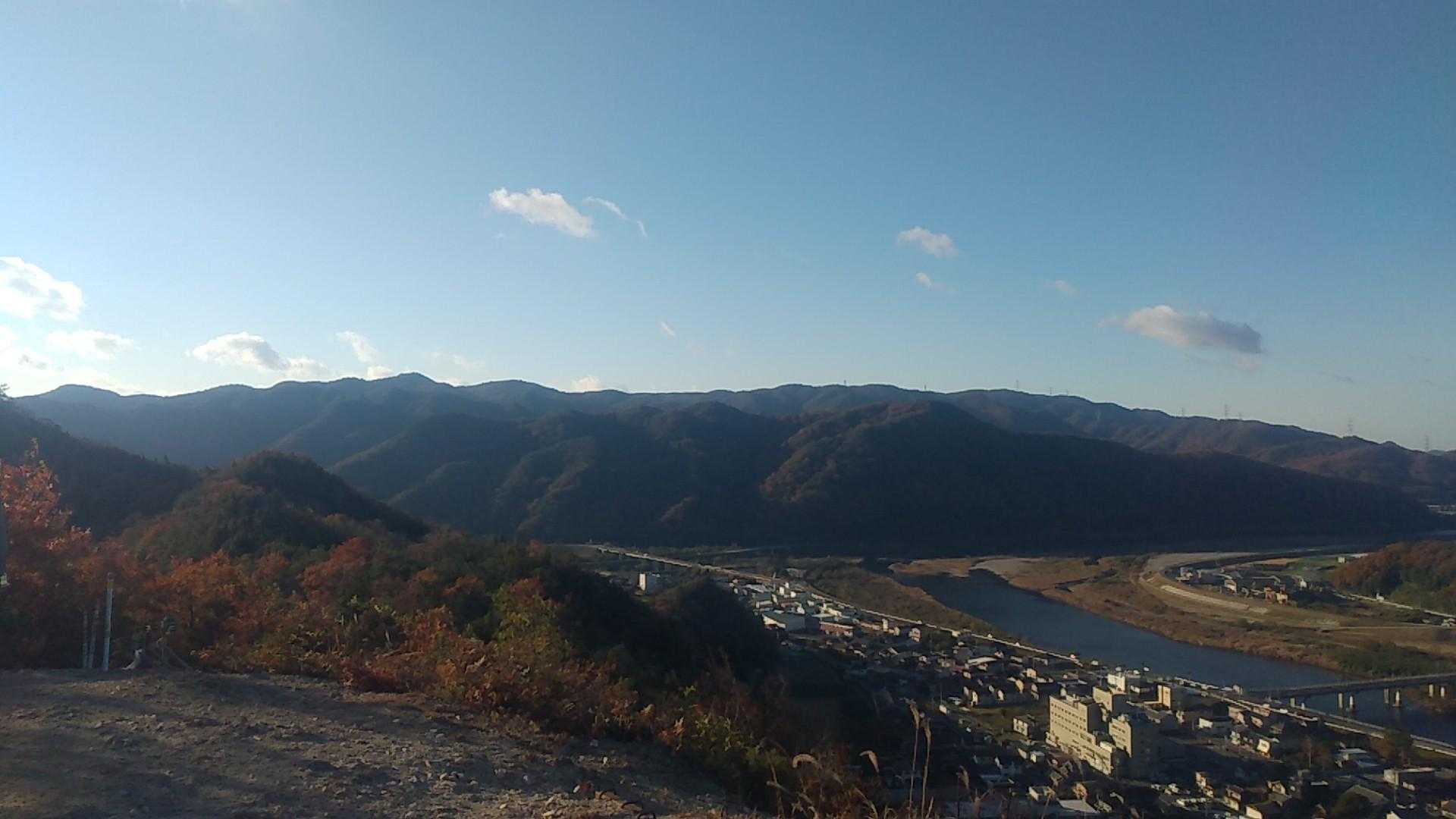 和気駅-和気富士-観音山-穂高山-神ノ上山 周回コースの写真