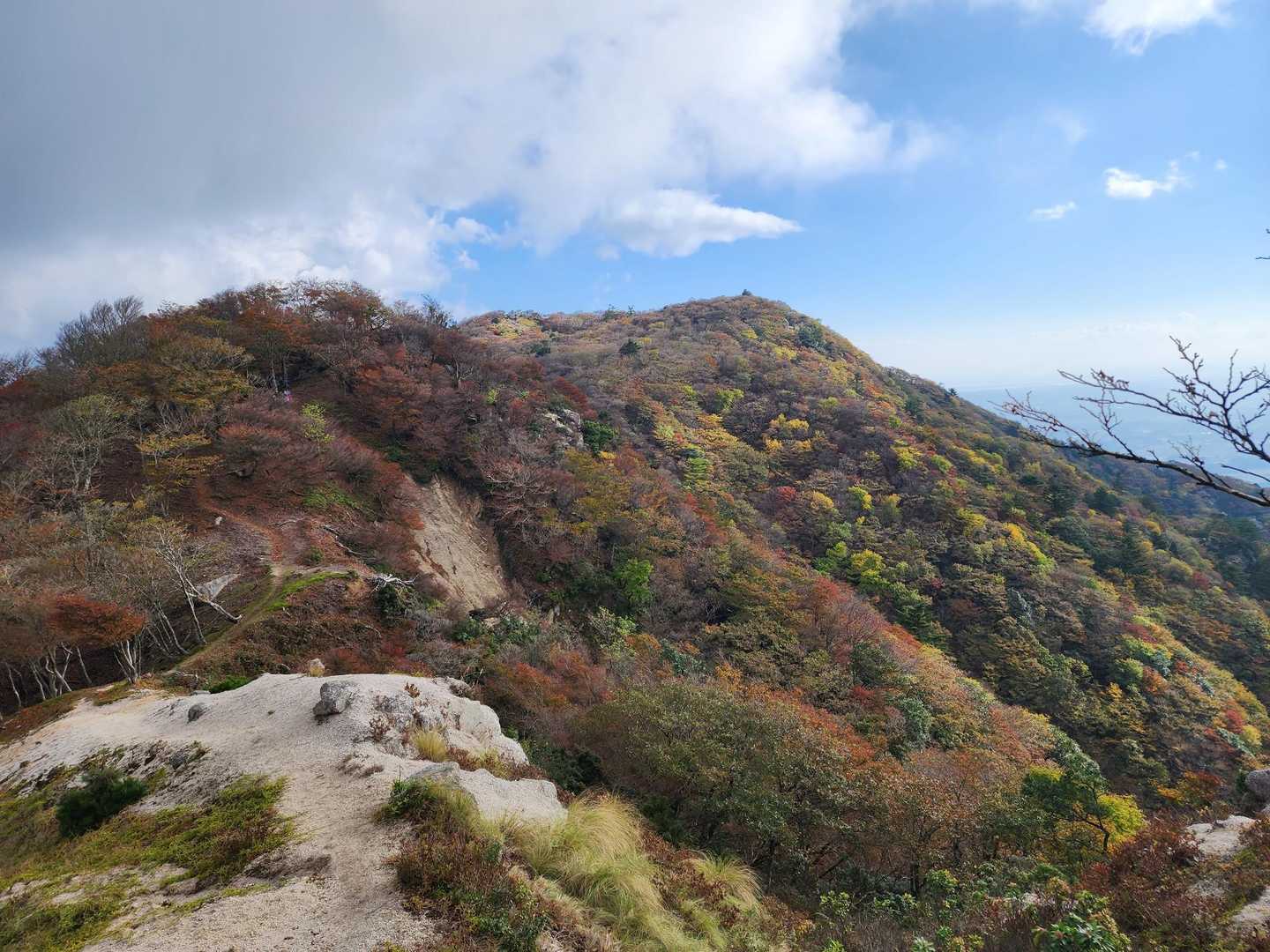 北山-岩ヶ峰-釈迦ヶ岳-仙香山-北仙香山-三池岳 周回コースの写真