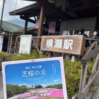 横瀬駅から^_^
