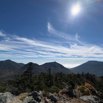 太郎山からの日光連山