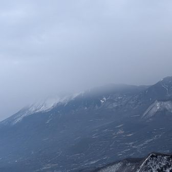 ん⁉️
浅間山にも粉砂糖が❄❄❄

