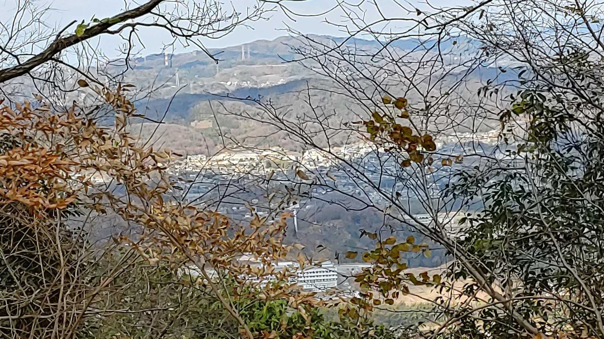 あんまり景色見れない二上山😄